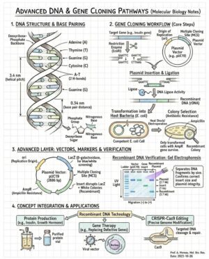 Recombinant DNA and Gene Cloning: Mechanism, Applications, and Ethical Considerations
