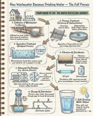 From Effluent to Tap: The Technology and Engineering of Potable Water Reuse