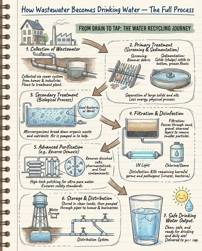 How Wastewater Becomes Drinking Water