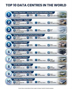 Largest Data Centers in the World