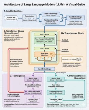 The Architecture of Large Language Models: From Transformer Foundations to MoE Scaling
