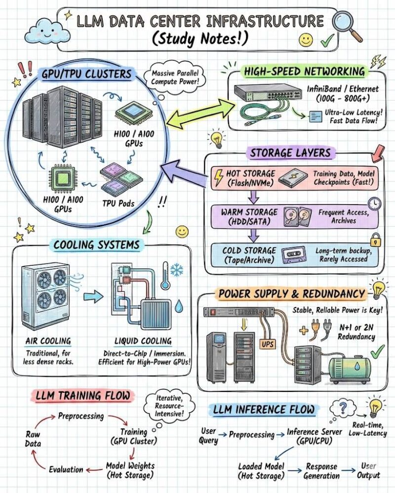 llm data center infrastructure