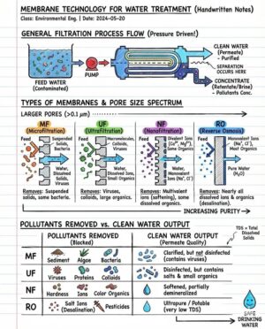 Advanced Membrane Technology: Classifications, Applications, and the Pursuit of Sustainable Water Purity