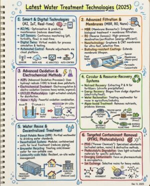 From Membranes to AI: The Latest Advancements in Smart Water Treatment