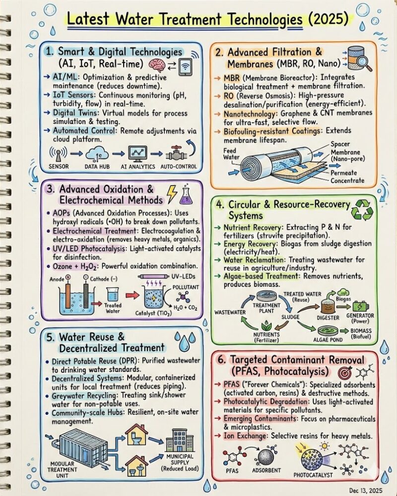 Latest Water Treatment Technologies
