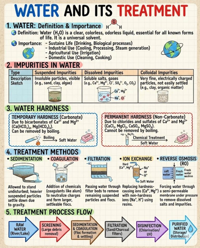 water and its treatment