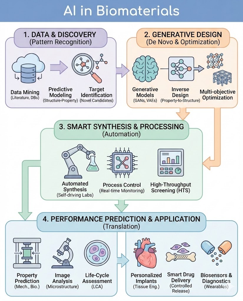 AI in Biomaterials