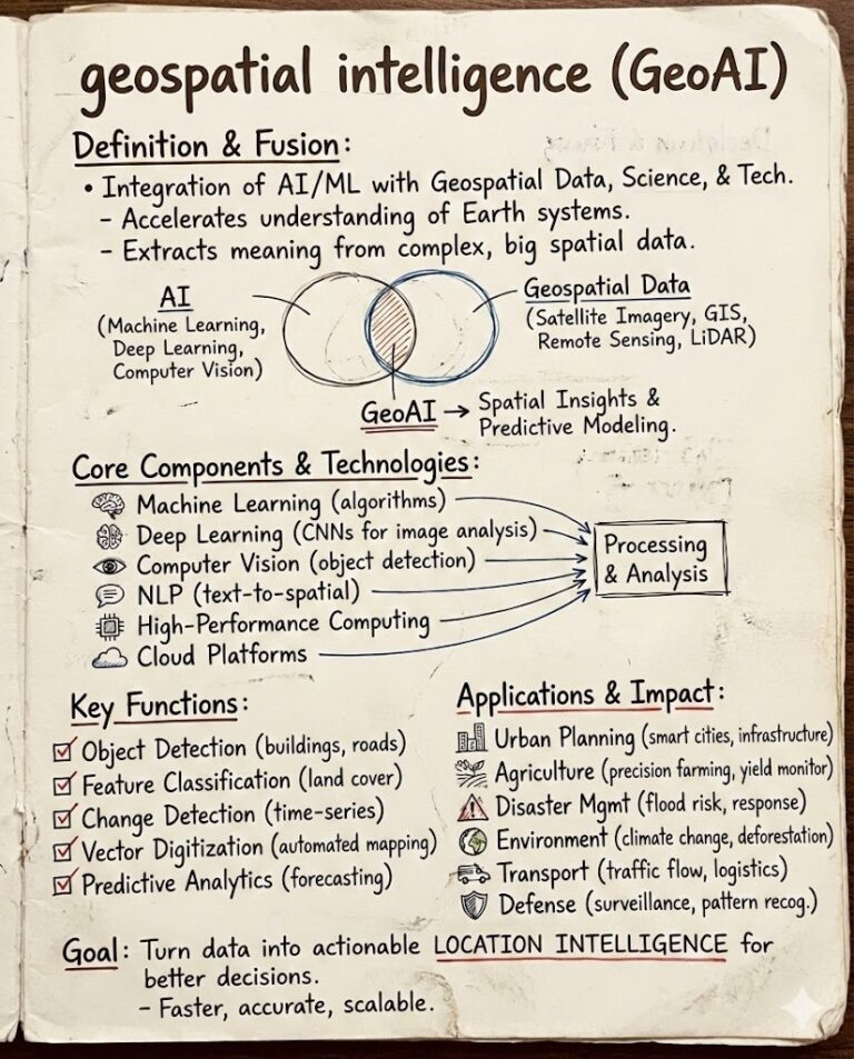 Geospatial Intelligence (GeoAI)