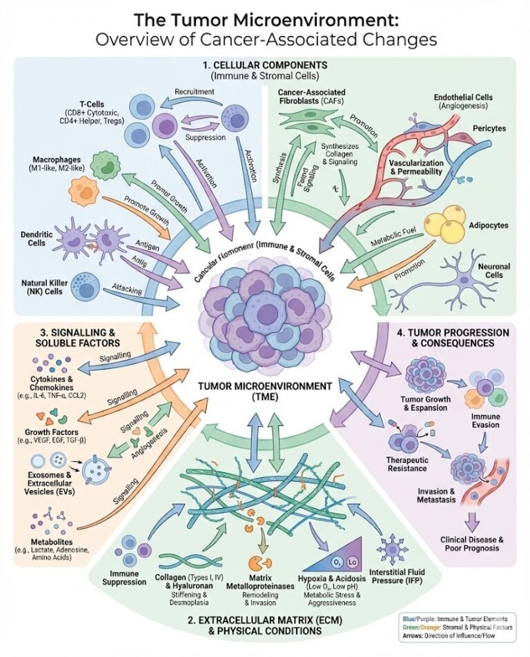 The Tumor Microenvironment Overview of Cancer-Associated Changes