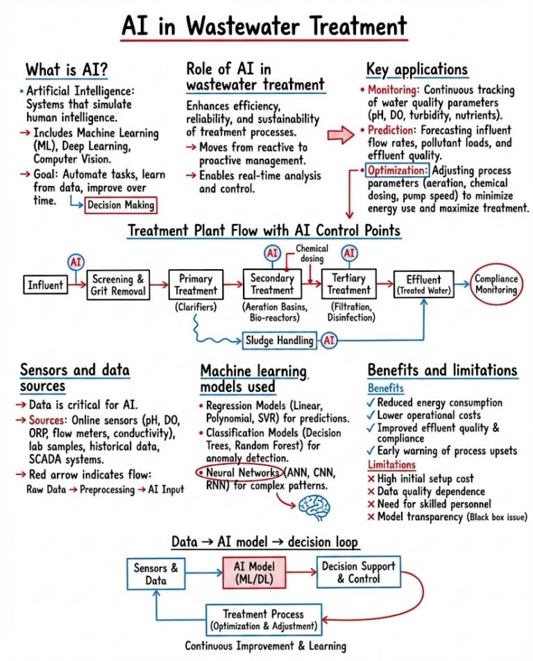 AI in Wastewater Treatment