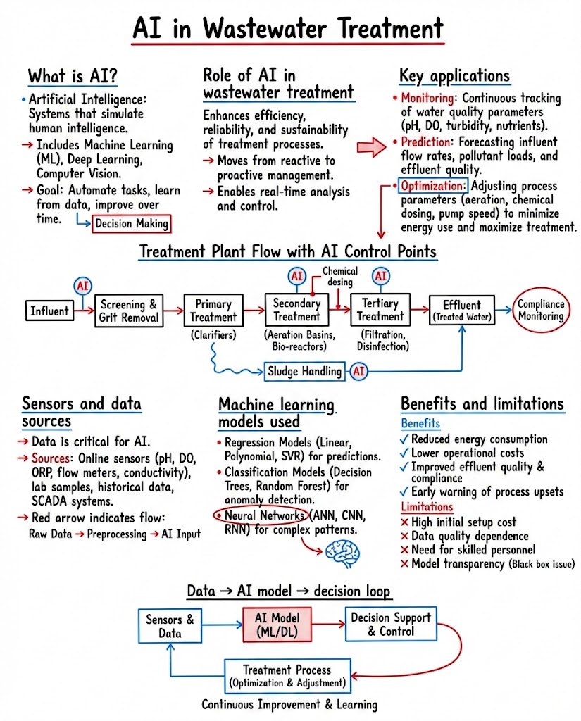 AI in Wastewater Treatment