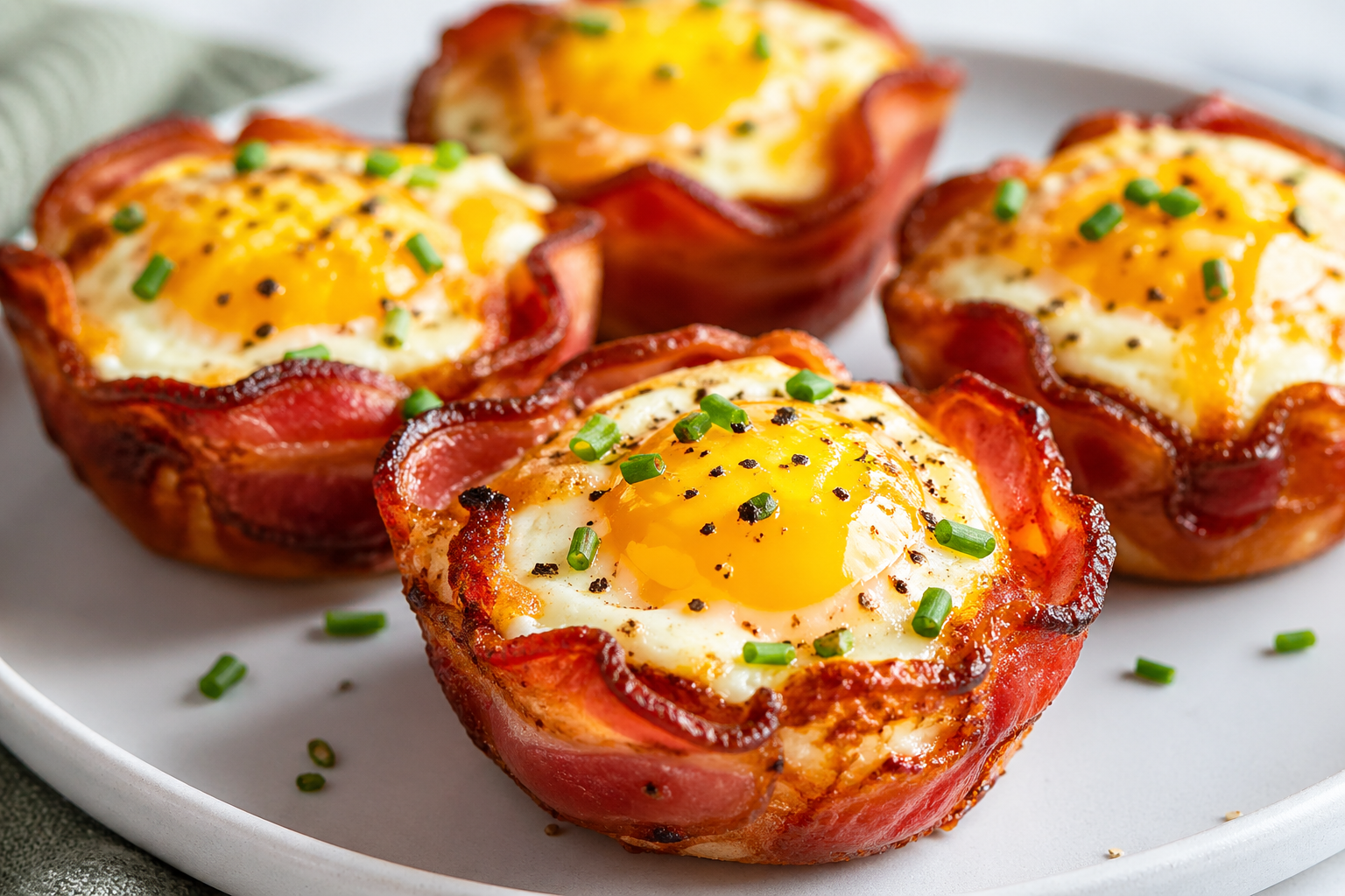 Keto Bacon and Egg Breakfast Cups: The Perfect Low Carb Morning Meal