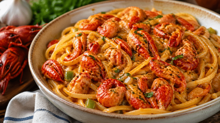 Louisiana Crawfish Pasta: A Zesty, Southern Delight You’ll Crave