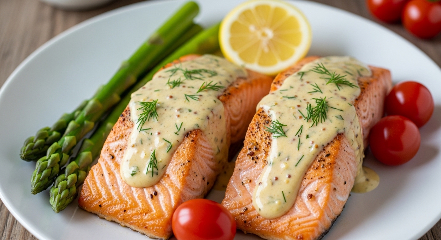 Keto Dijon Salmon Fillets: A Flavorful Low-Carb Delight