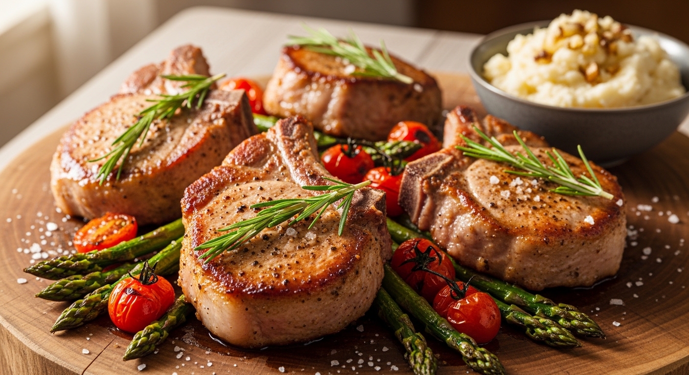 Keto Rosemary Pork Chops: A Flavorful Low-Carb Meal That Satisfies Every Craving