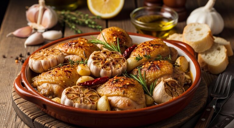 Spanish Garlic Chicken: A Flavorful Journey Through Spain’s Kitchen