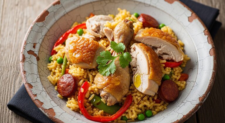 Portuguese Chicken Rice: A Savory Symphony of Flavors