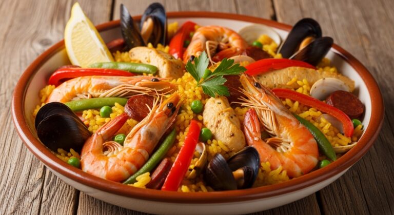 Rustic Paella Bowl: A Hearty, Flavor-Packed Spanish Classic