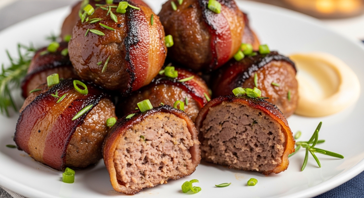 Keto Bacon Wrapped Meatballs – A Perfect Low-Carb Comfort Food