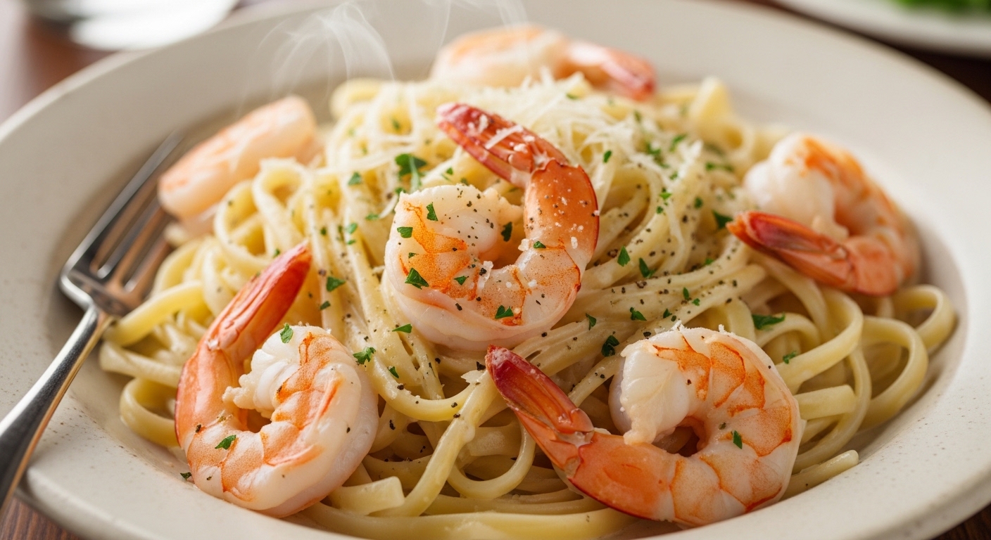 Shrimp Alfredo: Creamy, Rich, and Irresistible — The Ultimate Comfort Dish