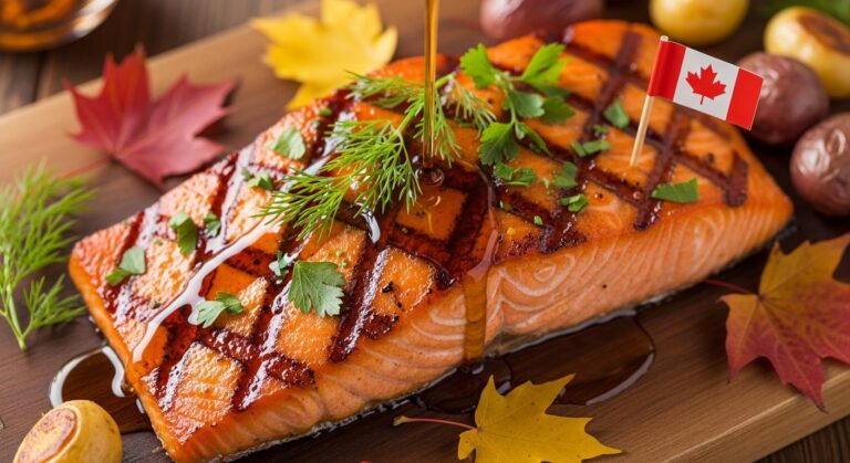 Maple Salmon Canadian Style: A Sweet-Savory Delight Inspired by the North