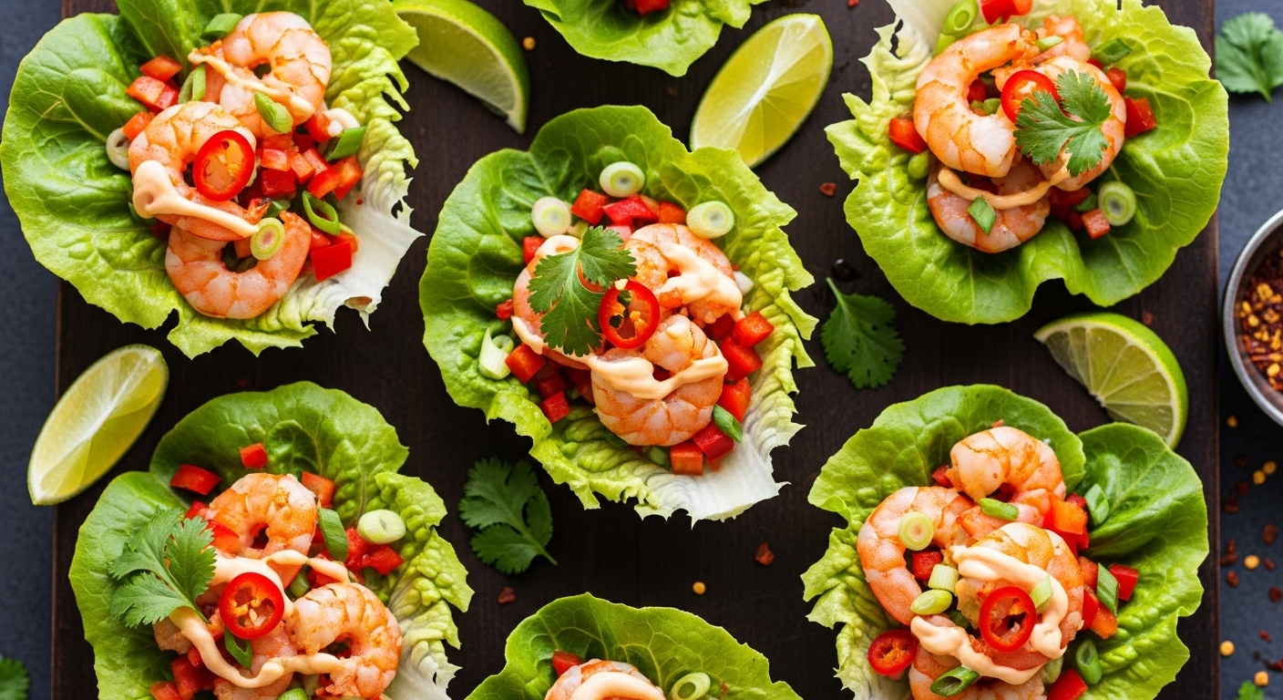 Keto Shrimp Lettuce Cups: A Light, Flavorful Keto-Friendly Meal