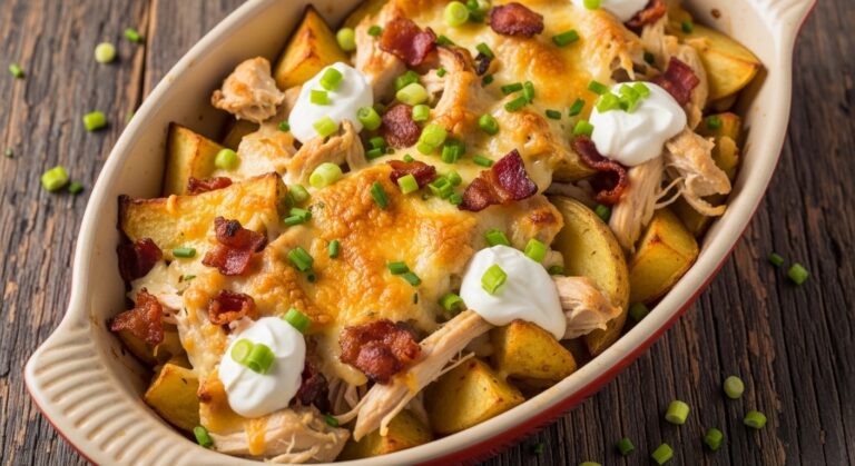Loaded Potato Chicken Bake: The Ultimate Comfort Dish That Melts in Your Mouth