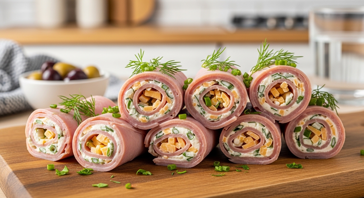 Keto Ham Roll Ups: A Quick, Flavorful Low-Carb Snack