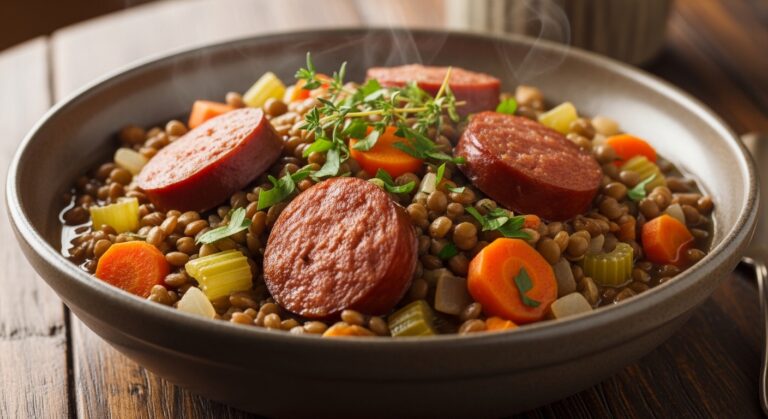 Sausage Lentil Stew: A Hearty, Flavor-Packed Comfort Classic