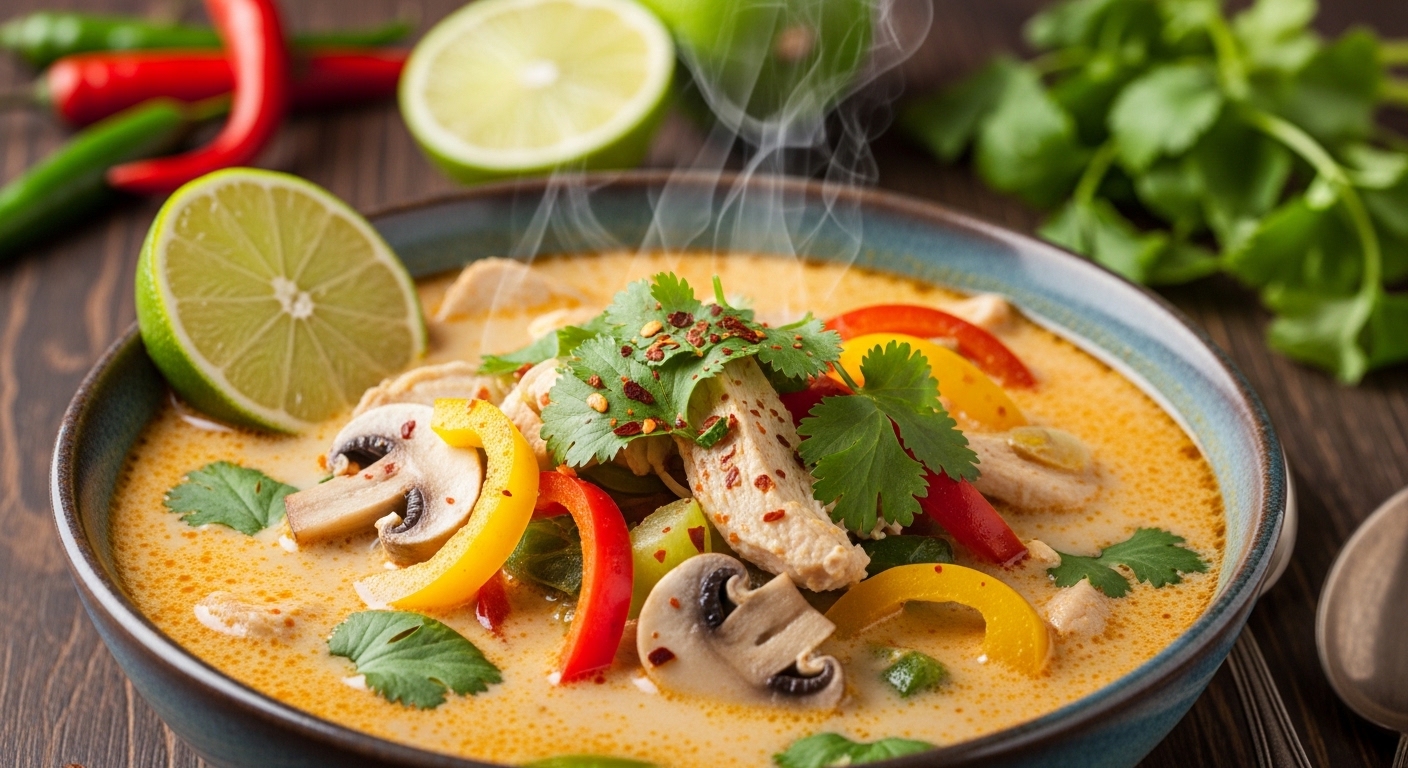 Keto Thai Coconut Soup: A Flavorful, Low-Carb Delight