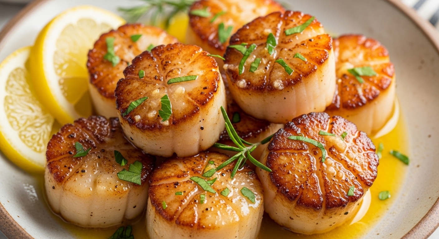 Keto Lemon Butter Scallops: A Light, Flavorful Low-Carb Delight