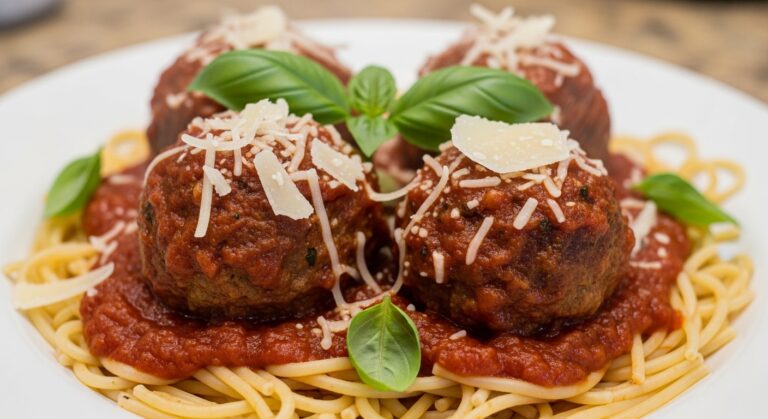 Meatball Marinara Plate: A Hearty Italian Classic You Can Make at Home