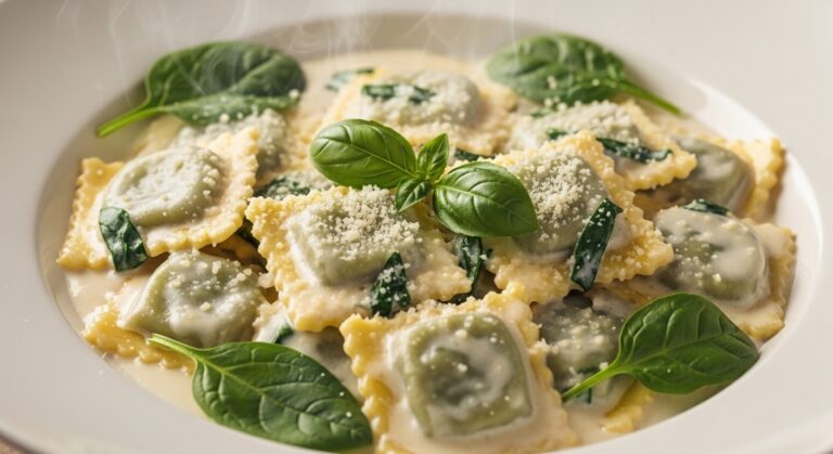 Creamy Spinach Ravioli: A Luxurious Italian Classic You Can Make at Home