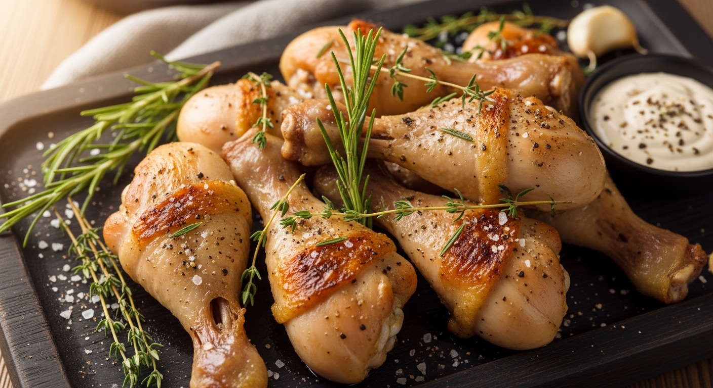 Keto Herb Roasted Chicken Drumsticks: A Flavor-Packed Low-Carb Delight