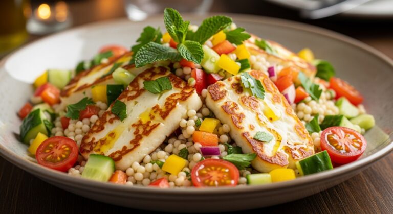 Halloumi Couscous Dinner: A Mediterranean Delight That’s Quick, Flavorful, and Perfect for Weeknights