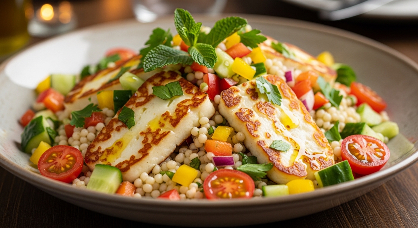 Halloumi Couscous Dinner: A Mediterranean Delight That’s Quick, Flavorful, and Perfect for Weeknights