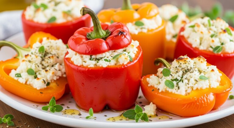 Feta Stuffed Peppers: A Savory Mediterranean Delight