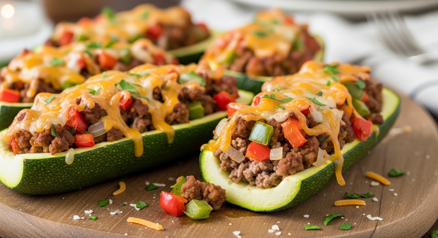 Keto Stuffed Zucchini Boats: A Low-Carb Delight You’ll Crave