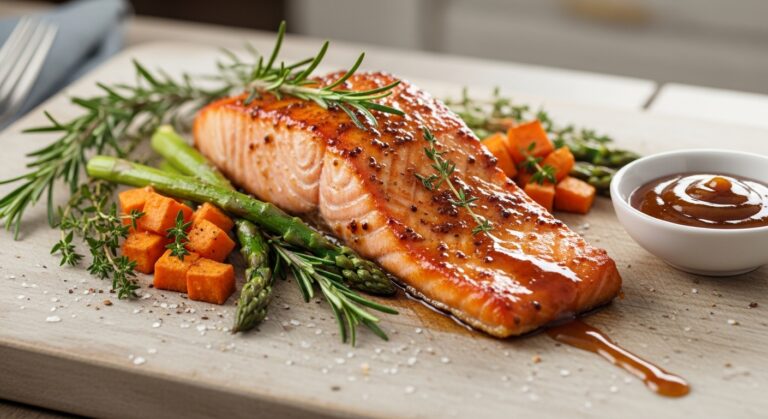 Maple Mustard Salmon: A Sweet & Savory Masterpiece