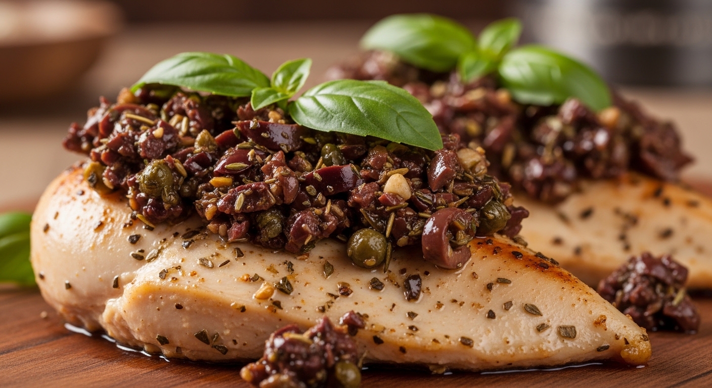 Keto Olive Tapenade Chicken: A Flavor-Packed Low-Carb Delight