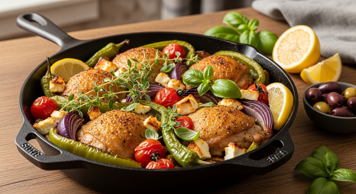 Keto Baked Feta Chicken: A Flavorful Low-Carb Delight