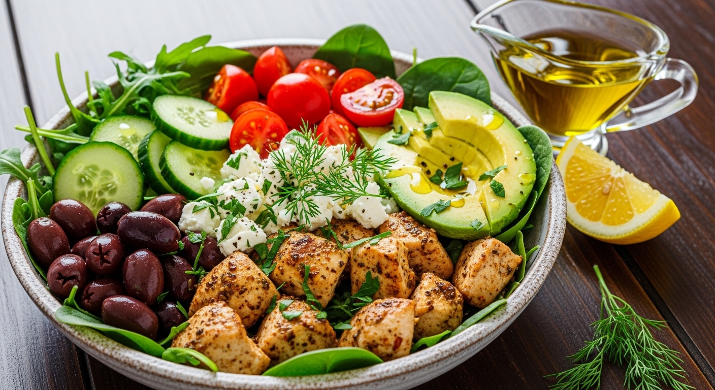 The Ultimate Keto Mediterranean Chicken Bowl: A Flavorful, Low-Carb Meal That Satisfies Every Craving