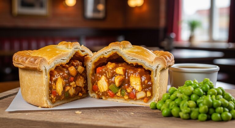 Manchester Curry Pie: A Hearty Slice of Northern Comfort