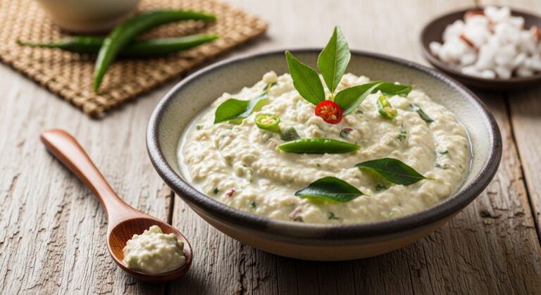 Keto Coconut Chutney Bowl: A Flavorful Low-Carb Twist on a Classic Indian Dish