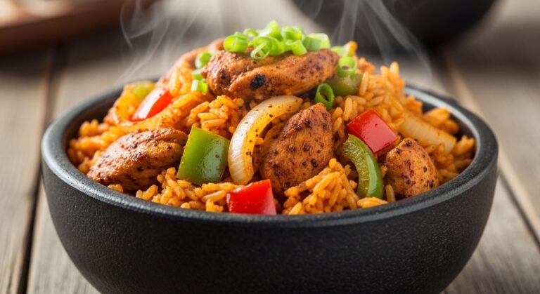 Cajun Chicken Rice: A Hearty, Spicy One-Pot Wonder