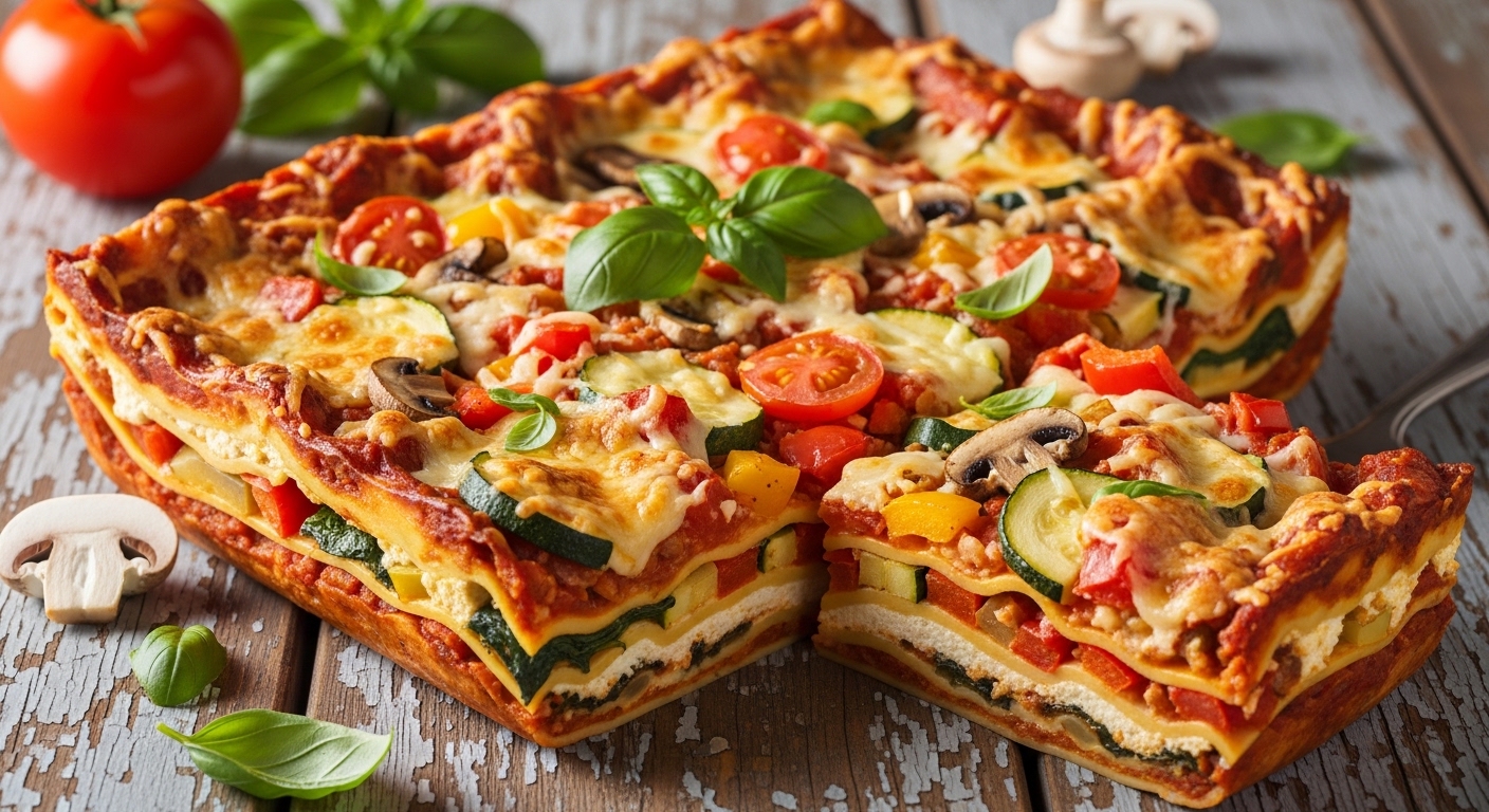 Rustic Veggie Lasagna: A Hearty, Homemade Comfort Classic