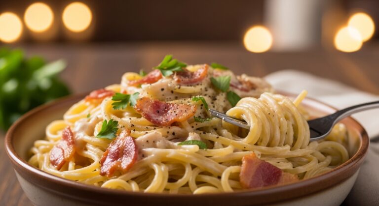 Creamy Bacon Pasta: The Ultimate Comfort Dish You’ll Crave Every Time