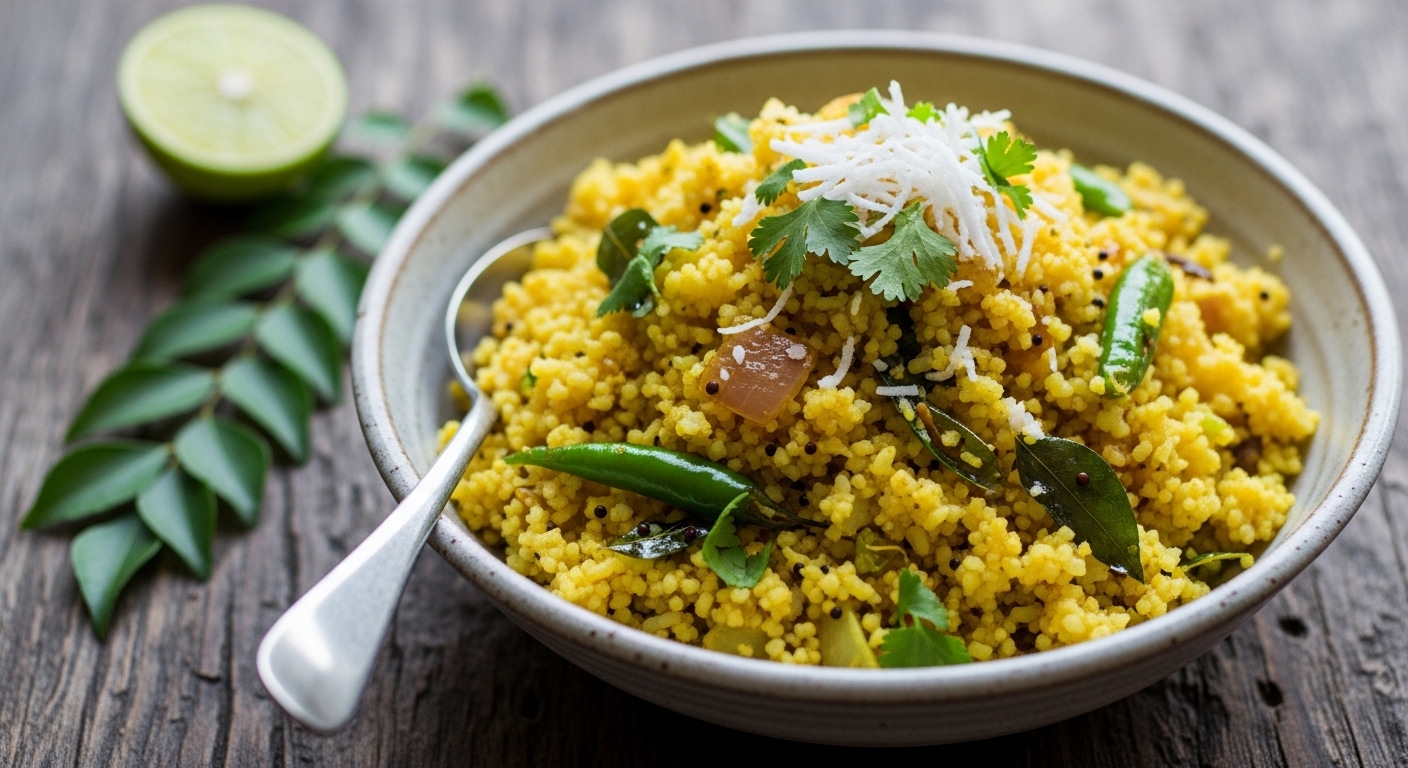 Keto Cauliflower Upma: A Low-Carb Twist on a South Indian Classic