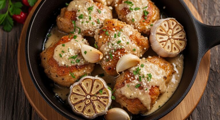 Garlic Parmesan Chicken: A Flavorful One-Pan Wonder You’ll Crave Again and Again