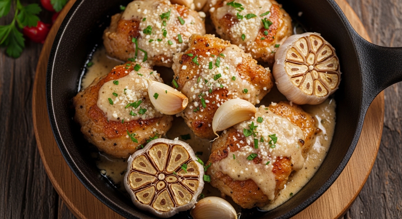 Garlic Parmesan Chicken: A Flavorful One-Pan Wonder You’ll Crave Again and Again